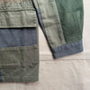 Olive Patchwork Twill MW Fatigue Jacket