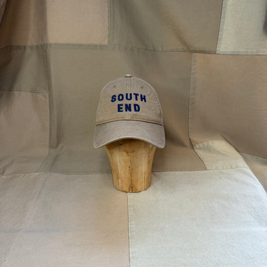 South End Needlepoint Hat, Dark Khaki