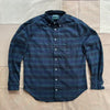 Heavy Pique Flannel, Navy + Green