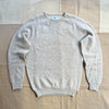 Brushed Wool Crew Sweater, Vellum