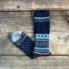 Snow Pattern Jacquard, Navy