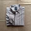 Modern Oxford Shirt, Wide Stripe Cocoa