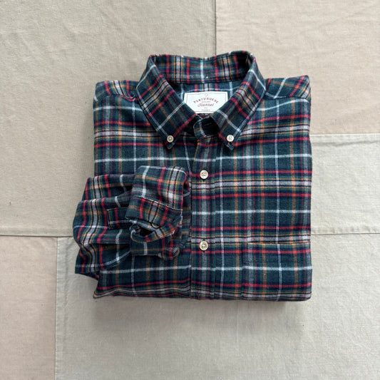 Forest Train Flannel Shirt