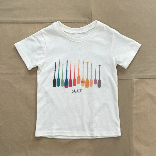 Kid's Rainbow Oars T-shirt