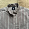 Modern Oxford Shirt, Wide Stripe Cocoa