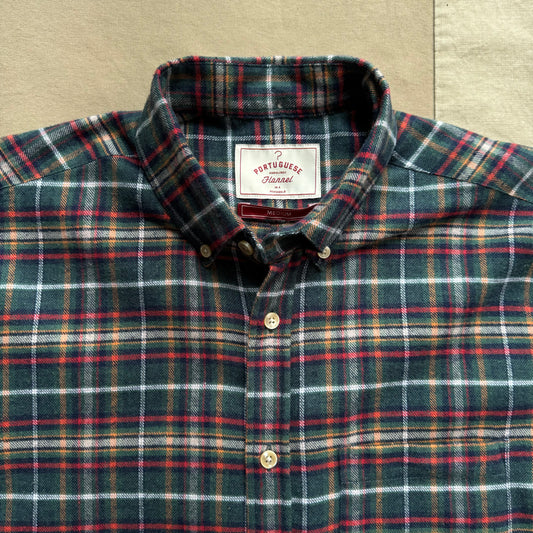 Forest Train Flannel Shirt