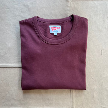 Short Sleeve Banner T-shirt, Maroon