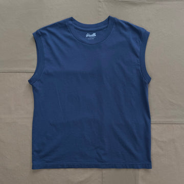 Supima Muscle Tee, Indigo