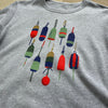 Women's Seasonal Buoys Cropped Crewneck