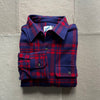 The Dunewood Flannel, Plaid: Nautical Red