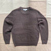 Jordan Sweater in Washed Cashmere, Heather Espresso