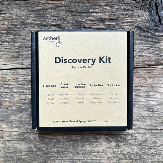 Aetherii Fragrances Discovery Kit for Sault New England