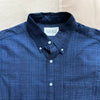Stout Weave Chambray Shirt, Indigo Check