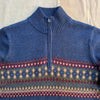 Fair Isle 1/4 Zip Sweater