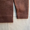 Uniform Jacket Wool Fleece, Cacao