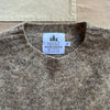 Women's Brushed Shaggy Crew Sweater, Pebble