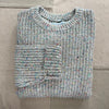 Donegal Crewneck Sweater, Confetti Tan