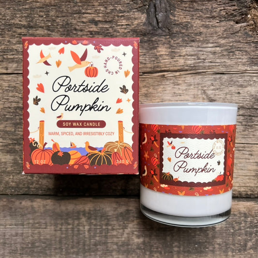 Portside Pumpkin Candle by Old Whaling Co.