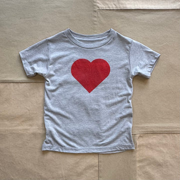 Kid's Heart to Heart T-shirt, Grey