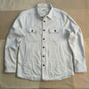 Flannel Twill Shirt Jacket, Glacier Gray