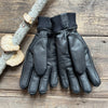 Elk Leather Tore Gloves, Black