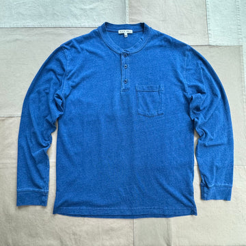 Allan Henley in Indigo Slub Cotton