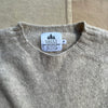 Brushed Wool Crew Sweater, Vellum