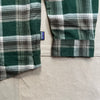 Men's Long Sleeve Lightweight Fjord Flannel Shirt, Cozy Cabin Treeline Green