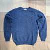 Brushed Wool Crew Sweater, Denim