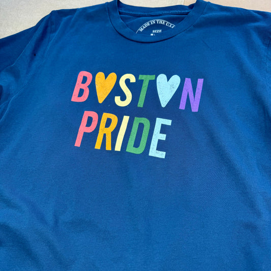 Boston Pride T-shirt, Navy