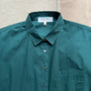 Jo Shirt in Cotton Poplin, Rain Forest