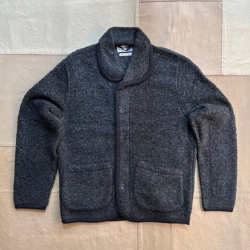 Lancaster Jacket, Bouclet Fleece Charcoal