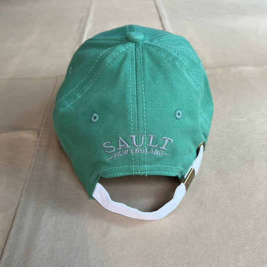 New Englander Needlepoint Cap, Grass Green