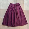 Sarah Skirt in Cotton, Plum