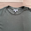 Women's Organic Cotton Hemp Short Sleeve Crew Tee, Surplus
