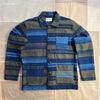 Stout Shirt Jacket, Multi Stripe Blue/ Green