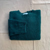 Women's Brushed Shaggy Crew Sweater, Tartan