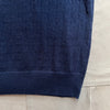Odette Sweater Tank in Cotton Cashmere, Navy