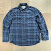 Scarboro Heritage Heavy Flannel, Navy Auburn