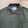Fine Cord Bakers Overshirt, Olive