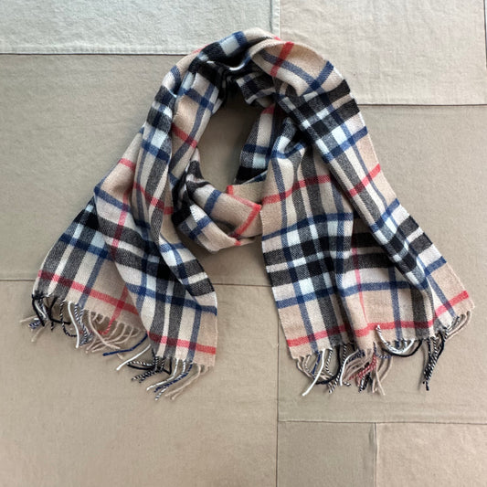 Oversized Lambswool Scarf, Thomson Camel