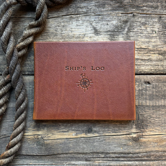 Ship's Log Journal, Brown