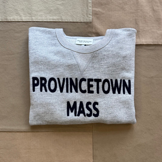 Provincetown MA Crewneck, Grey
