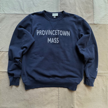 Provincetown MA Crewneck, Navy