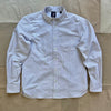 Modern Long Sleeve Oxford Shirt, Natural Stripe