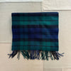 Oversized Lambswool Scarf, Blackwatch