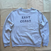 East Coast Crewneck Sweatshirt, Athletic Grey