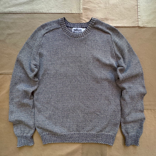 Rockport Striped Sweater, Natural/Navy