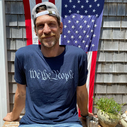 We The People T-shirt, Navy