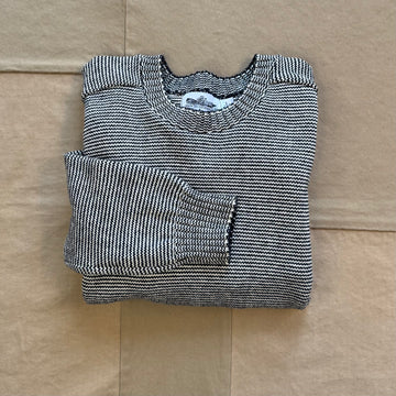 Rockport Striped Sweater, Natural/Navy